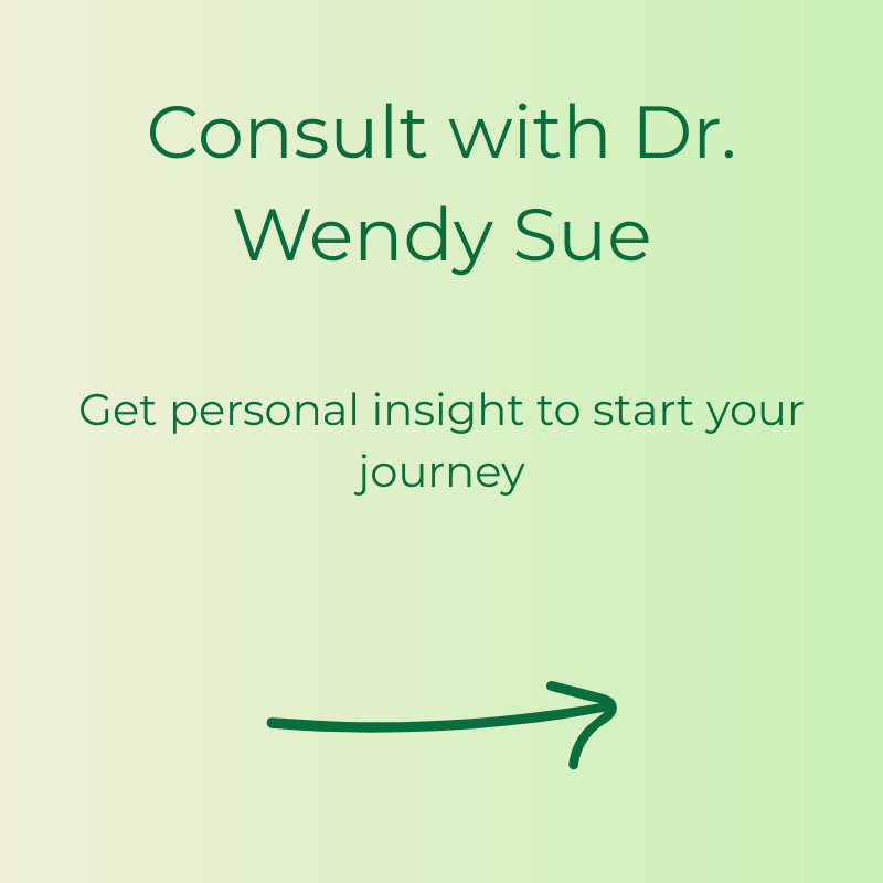 Consult with Dr. Wendy Sue graphic