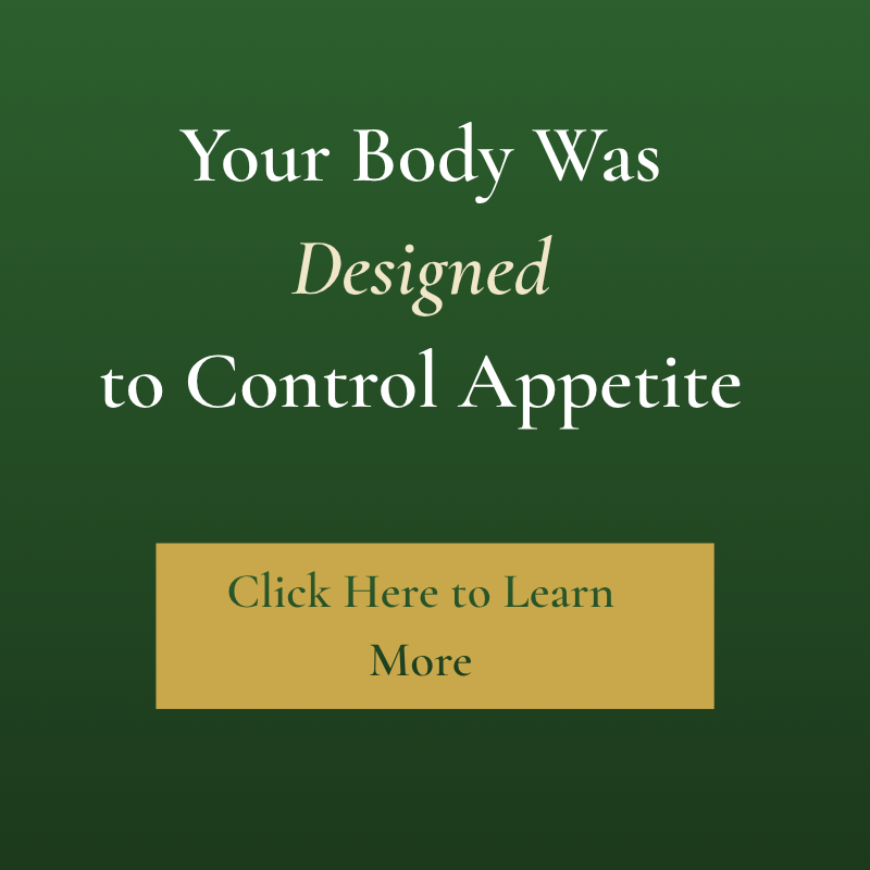 Your body was designed to control appetite pop up